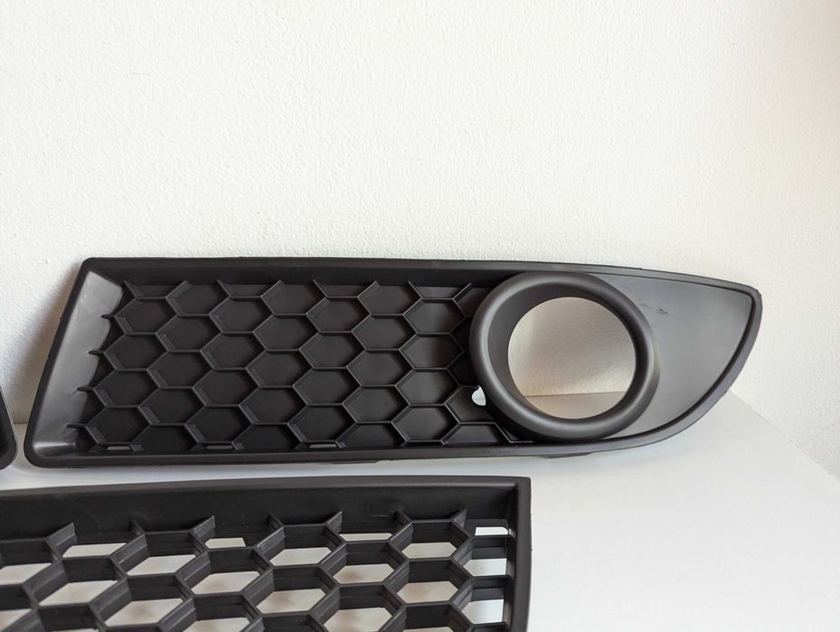 Решетка в броня ПОЛО 9Н3 решетки VW POLO 9N3 Пчелна пита ГТИ Тунинг