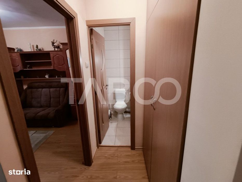 Apartament cu 3 camere 2 bai 63 mp utili etaj 1 in Sibiu zona Turnisor