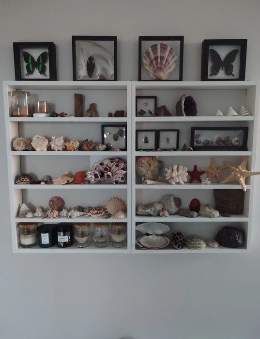 Мебельные полки настенные для хранения  лака и нитки