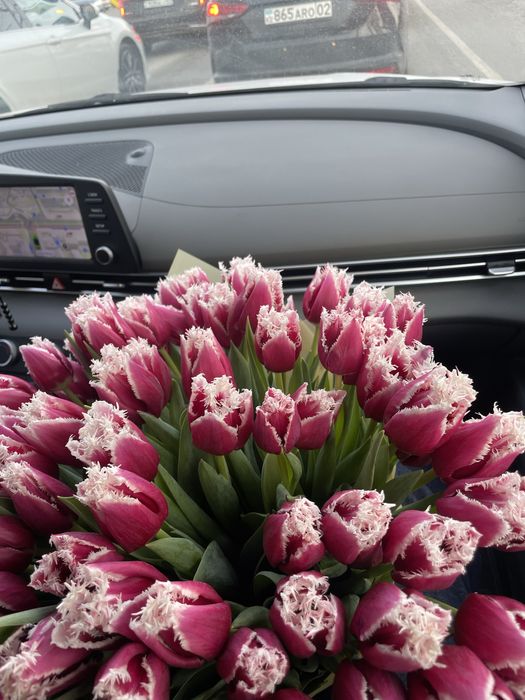 Букет из тюльпанов