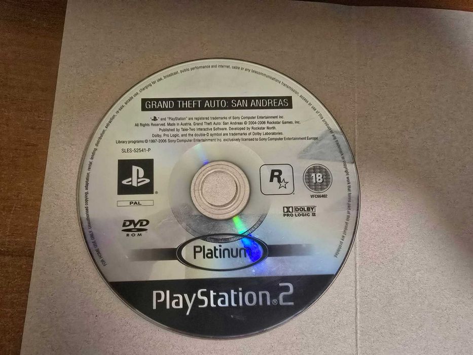 Playstation 2 игри GTA San Andreas и Devil May Cry Demo