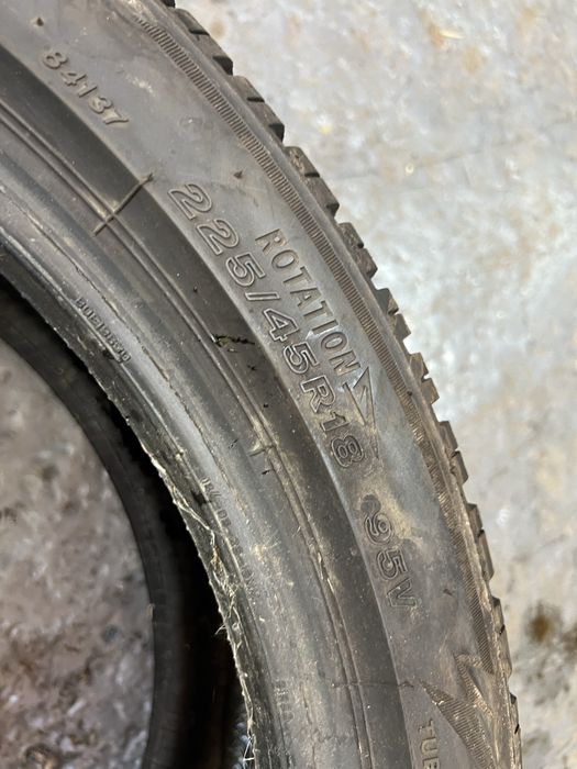 1x 225 45 18 bridgestone iarna dot 2021