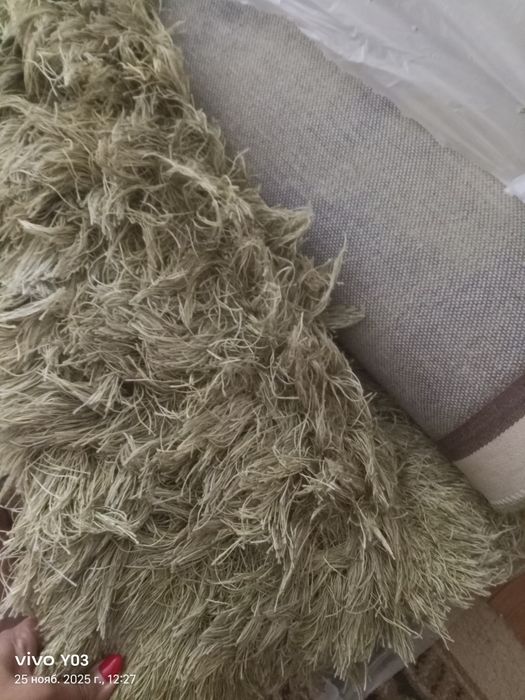 Ковер  травка шелк