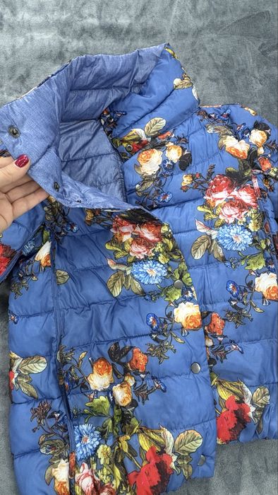 Олекотено красиво двулицево дамско яке