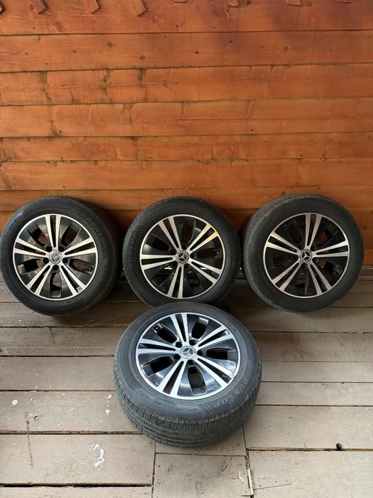 Jante aliaj originale Mercedes plus anvelope Dunlop M+S