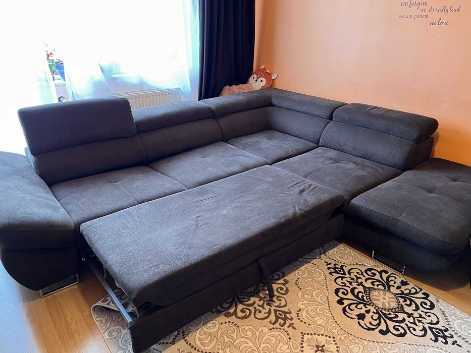 Colțar extensibil cu ladă