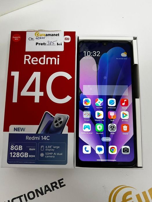 Telefon Xiaomi Redmi 14C, 8GB RAM, 128GB -I-