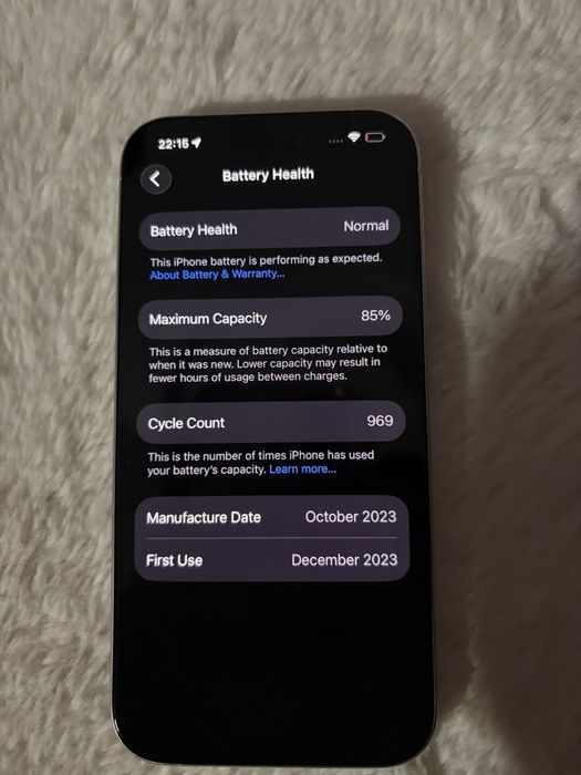 Iphone 15 pro 256 GB