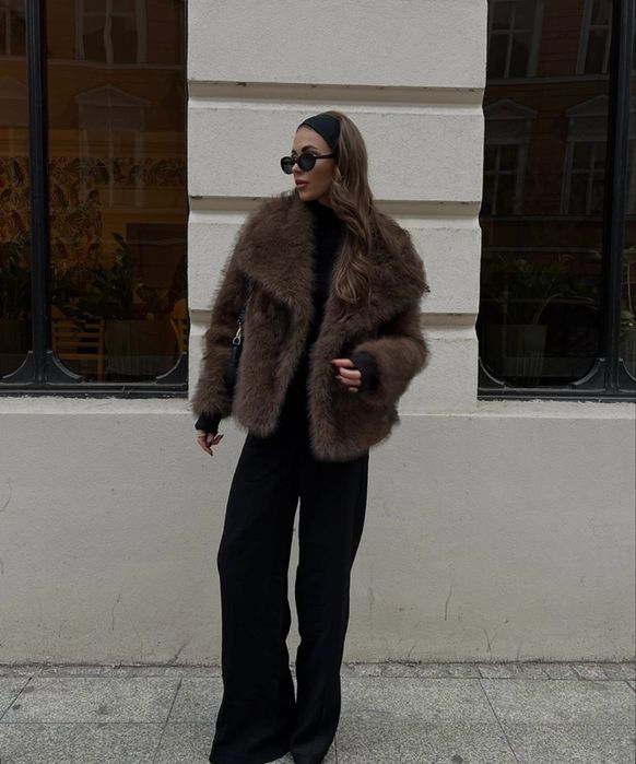 Шуба искусственный мех