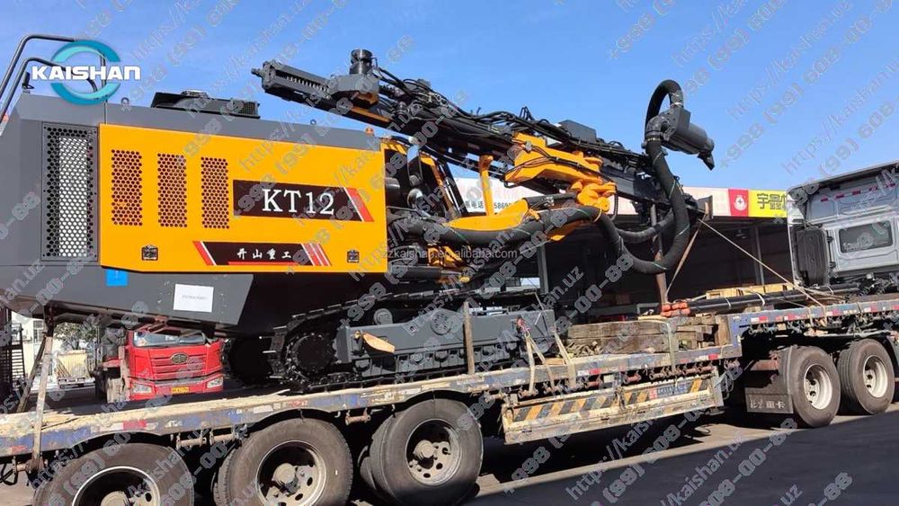 Интегрированная буровая KAISHAN KT12: глубина — 28 м, диаметр — 152 мм