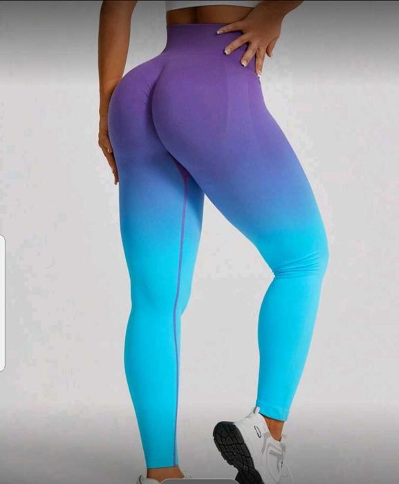 Colanti de fitness cu talie înaltă, cu control pe burtica