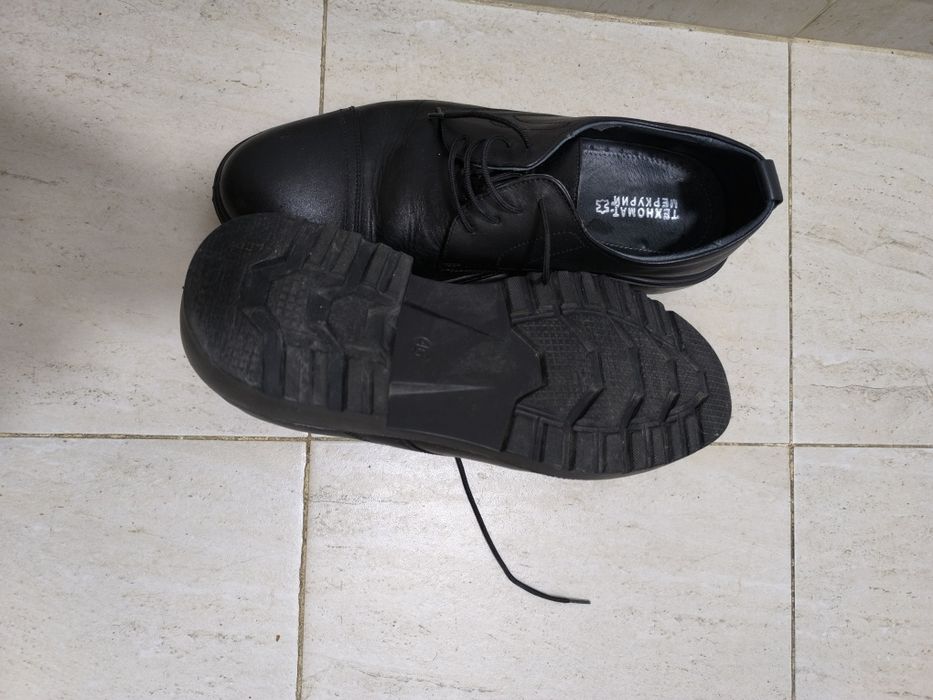 Есенни кожени мъжки обувки