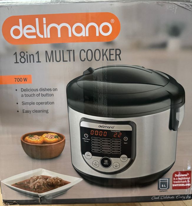 Delimano мултикукър 18в1