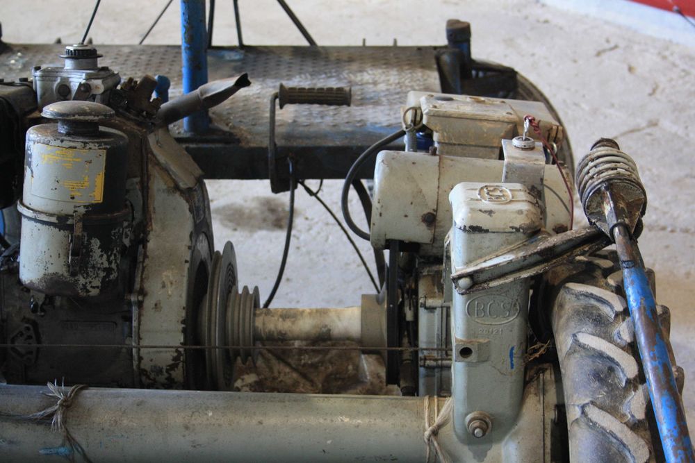 Дизелова сенокосачка BCS четириколка Хидравлика|Стартер 13 к.с