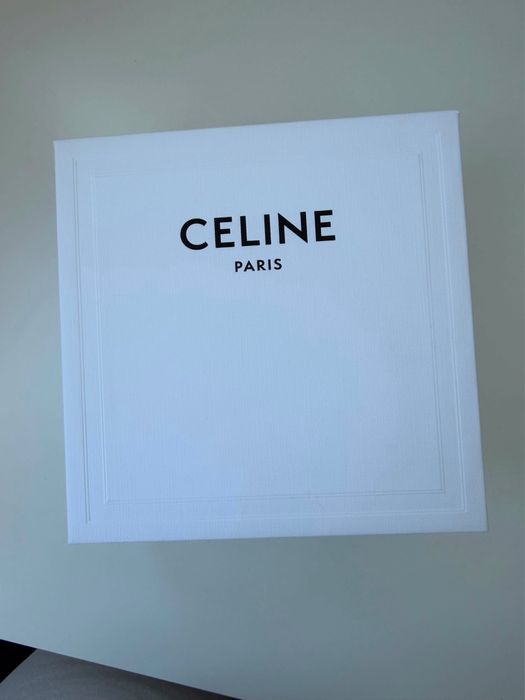 Curea CELINE Triomphe neagră – 75 cm