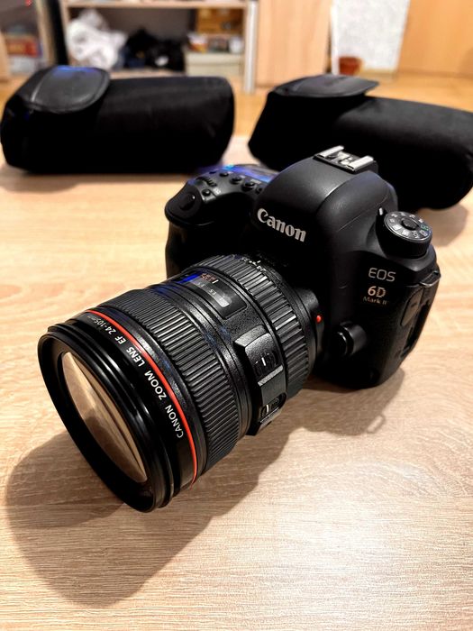 Canon 6D Mark2 Full Kit + Canon EF 24–105mm f/4L IS USM