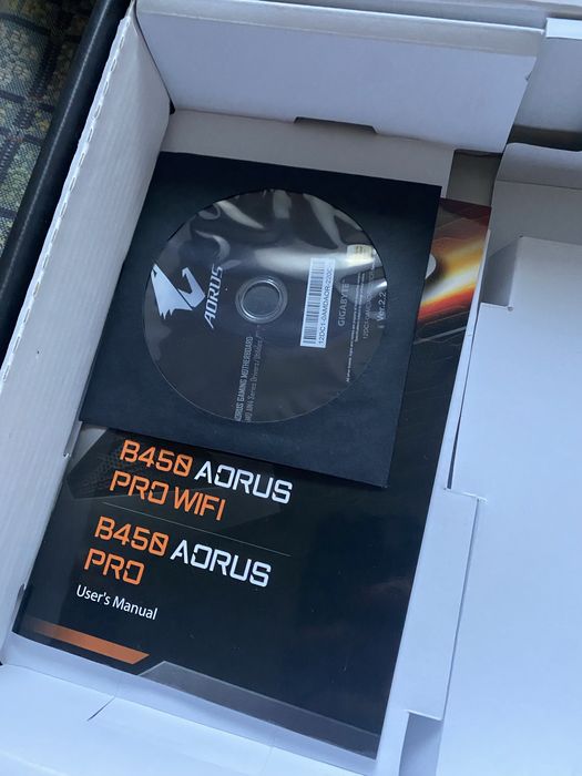 Материнская плата Aorus b 450 pro