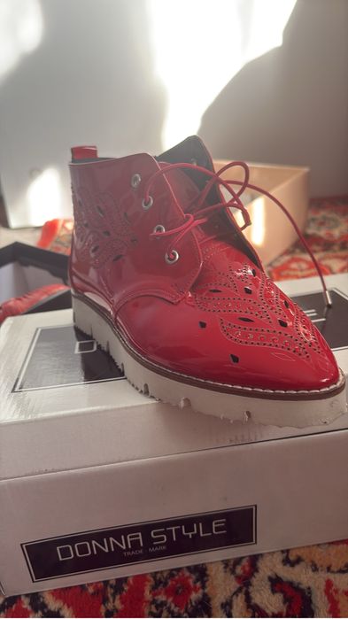 Обувь кожанные женские