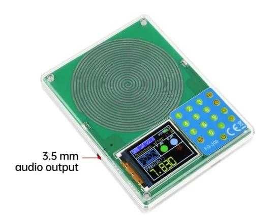 1000mA Батерия DDS Генератор на Шуман 7.83Hz 1.8" LCD 0.001Hz~200KHz