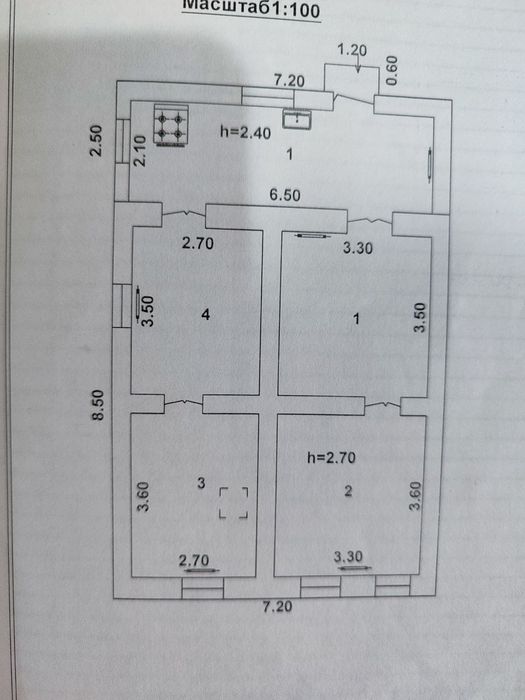 Продам дом с участком 3 сотки