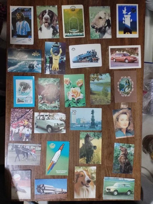 Календарики карманные