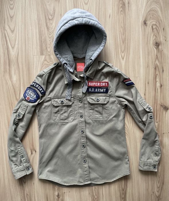 SUPERDRY S.D.ARMY / мъжка дънкова риза/тип яке М