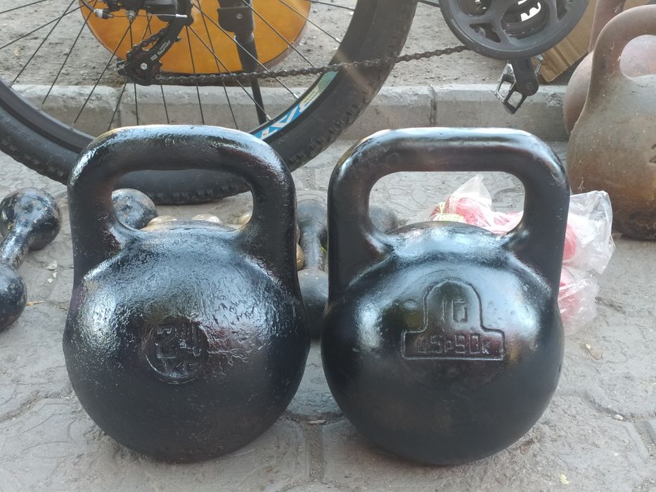 Спортивная гиря 24 кг