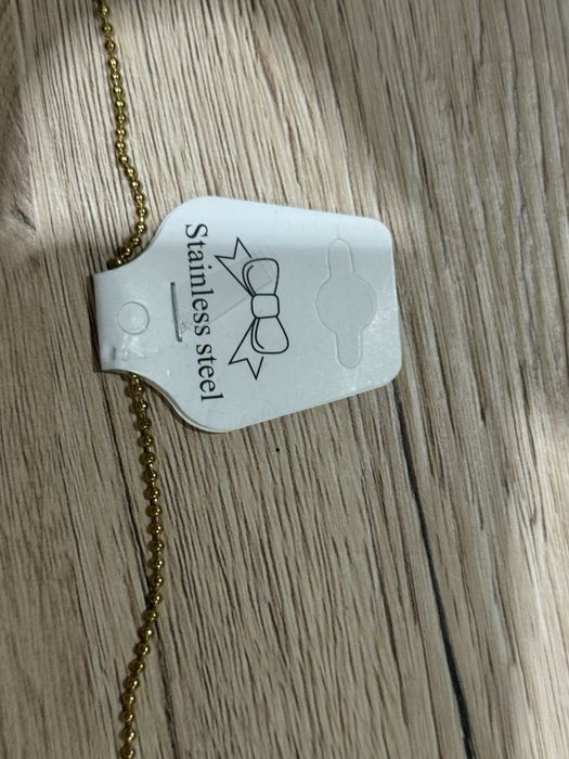 Ново колие стомана с естествена речна перла