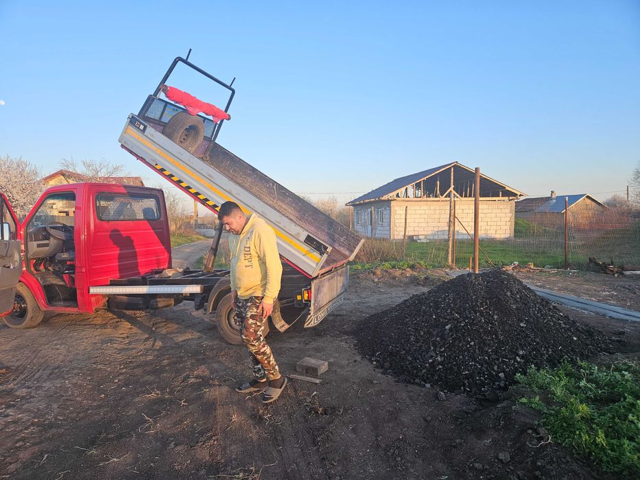 Frezat de asfalt,nisip,pământ vegetal