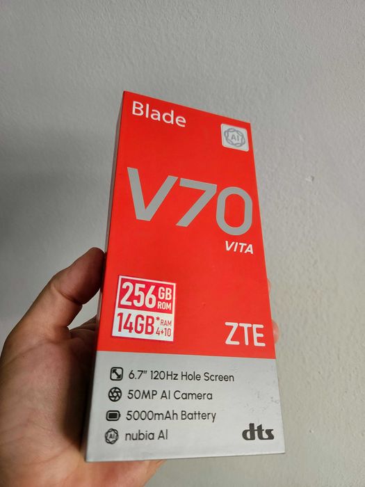 Zte Blade V70 Vita 256 Gb la cutie garantie.
