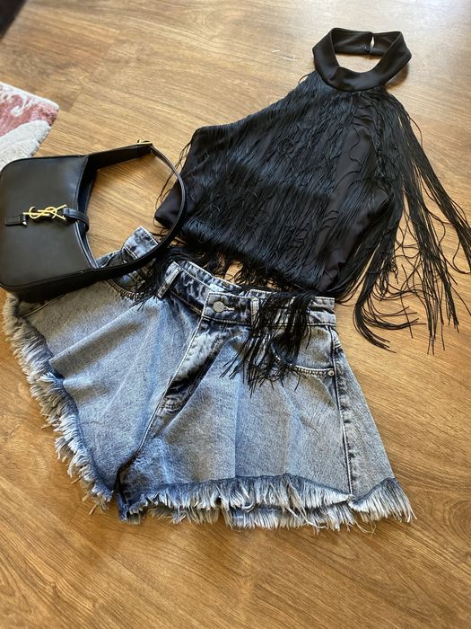 Къси дънкови панталони