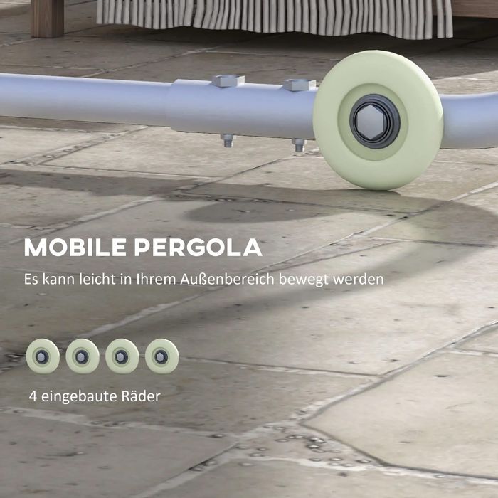 Мобилна беседка Outsunny