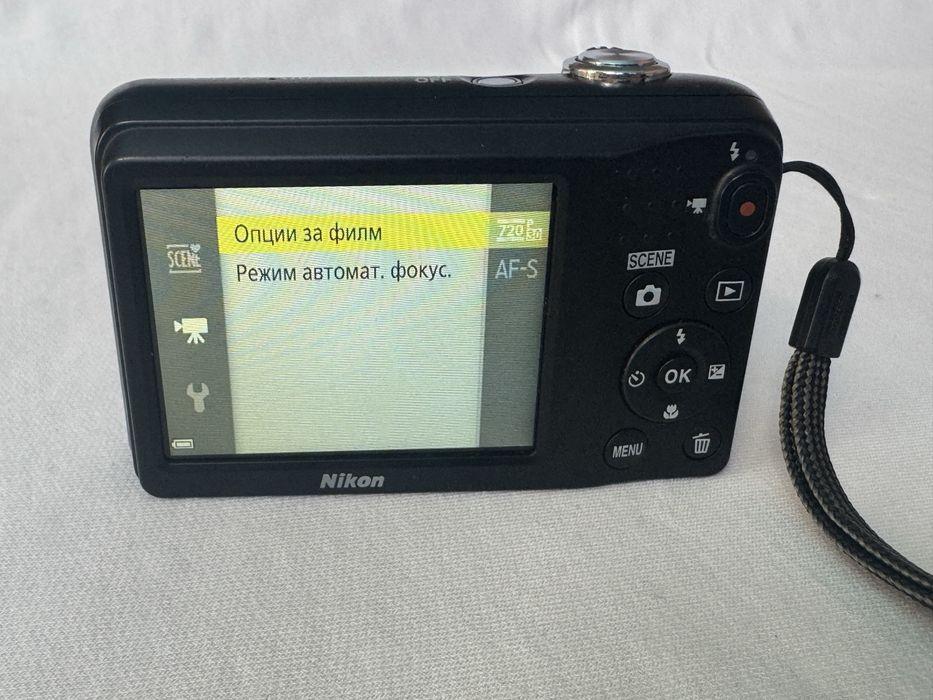 Цифров фотоапарат Nikon Coolpix A10 , 16.1MP , 5х оптичен зум