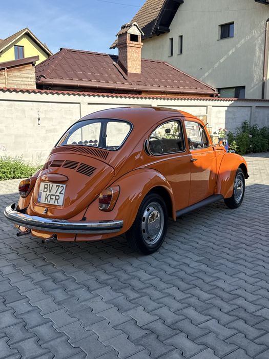 Vand/Schimb Volkswagen Kafer 1302, din 1972, 1.3 benzina, motor boxer, inmatriculat ca vehicul istoric.