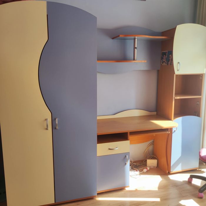 Комплект - секция с гардероб