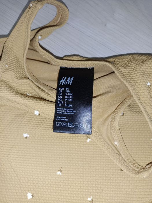 Детский купальник H&M (9–12 месяцев, 80 см)
Продам детский купальник ф