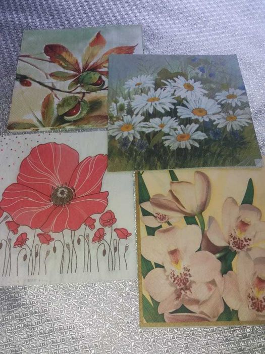Салфетки декупажные  (14 шт)