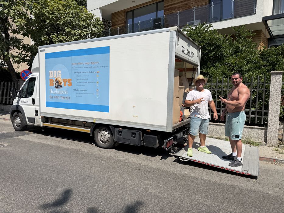 Transport mobila NON STOP Caram Piane, Obiecte grele! Carat Mobila