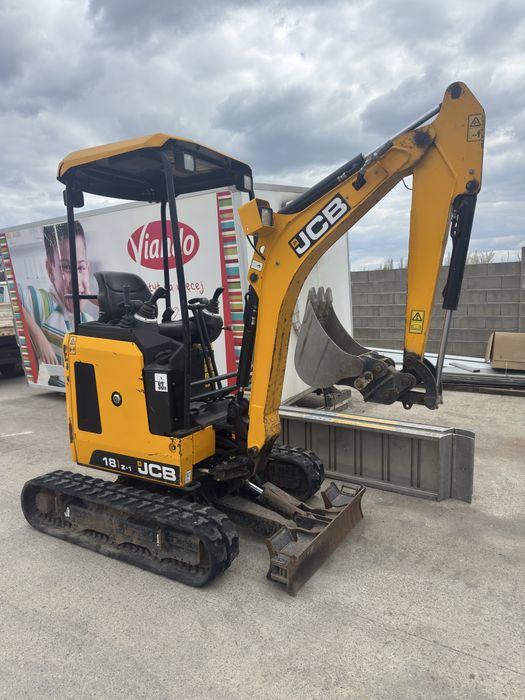 Mini excavator JCB 18/Z-1 recent adus an 2022 stare perfect