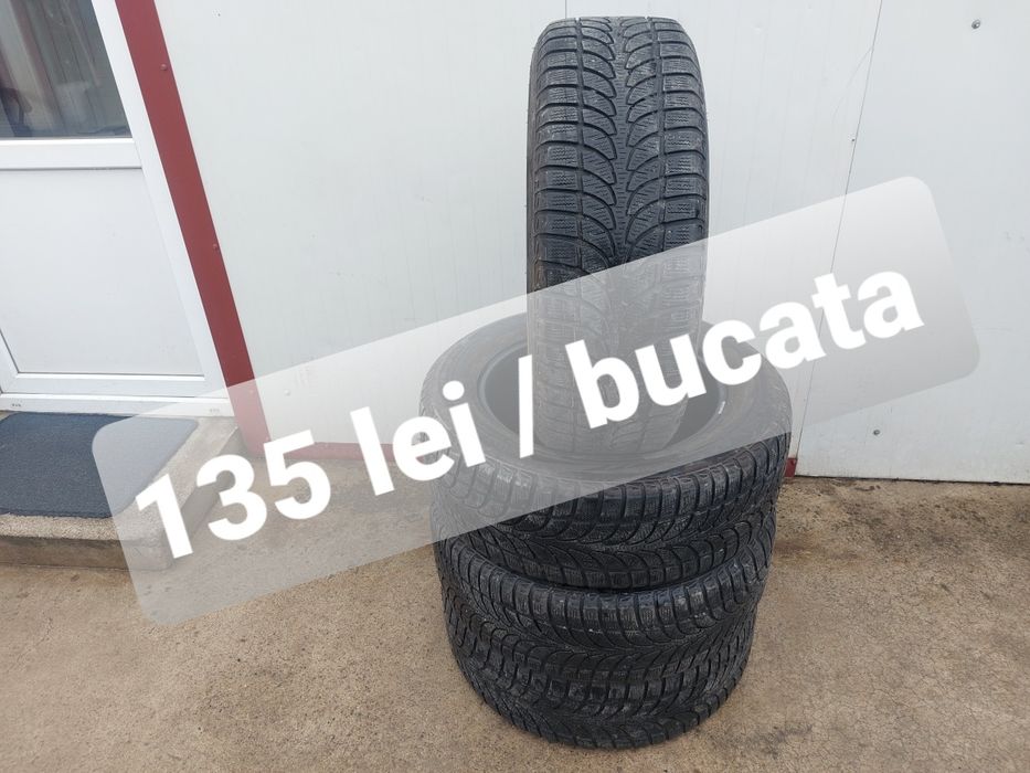 135 lei bucata! Set anvelope M+S/IARNA 235 60 r18 Bridgestone