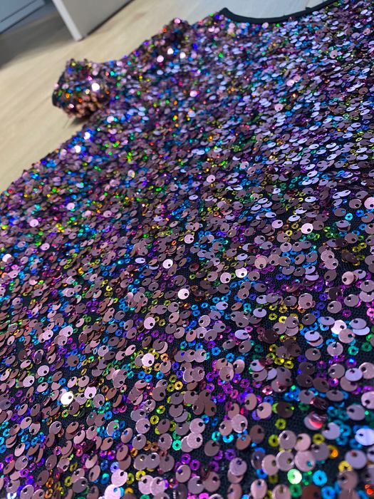 Роклички и кожено яке момиче 116-122размер