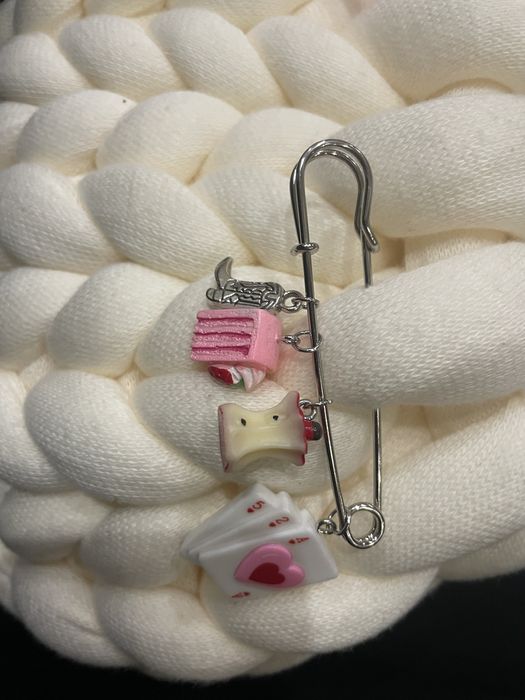 Дамска плетена чанта с безопасна игла