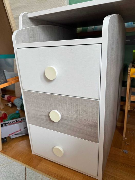 Бебешко/детско/юношеско легло трансформиращо с 2 матрака