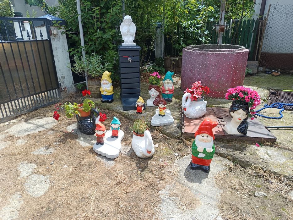 Decorațiuni pentru gradina din ciment