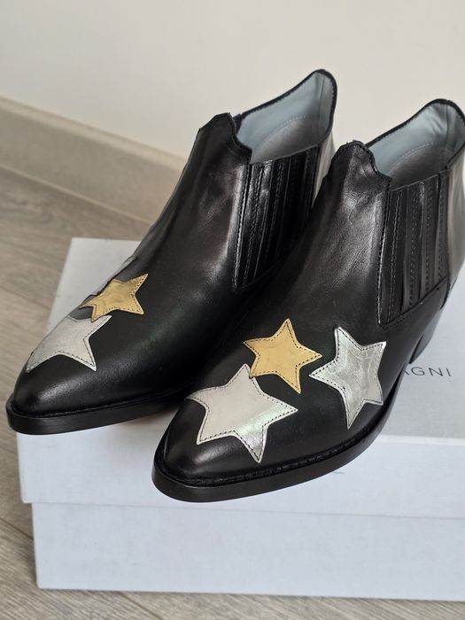 Боти Chiara Ferragni - естествена кожа