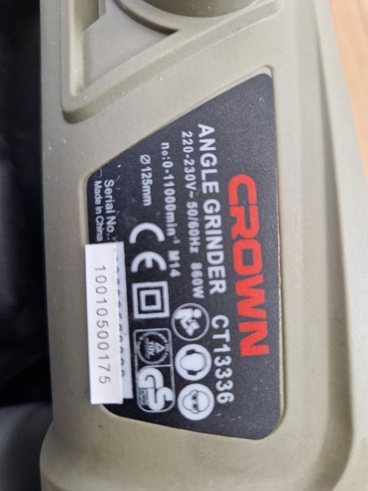 Продам болгарку Crown