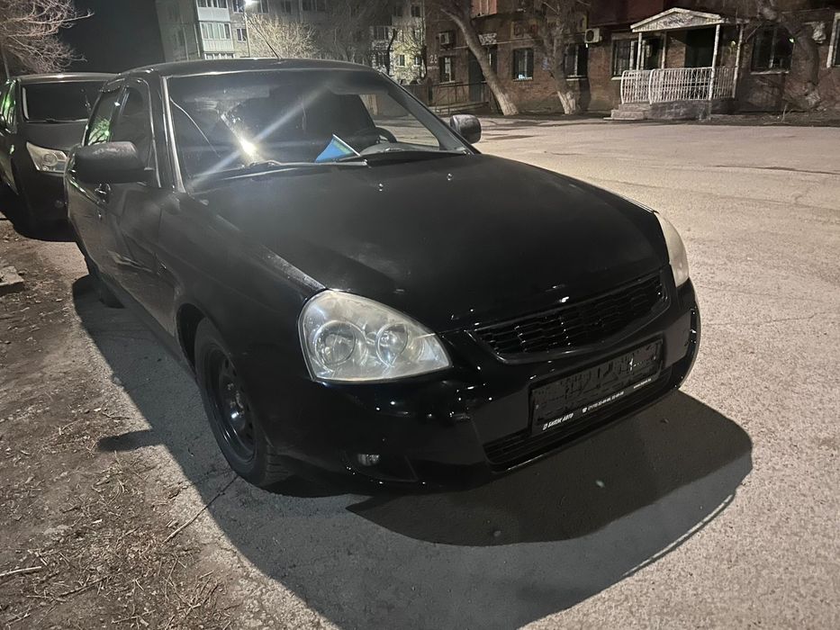 Приора 2012г.в цвет черный