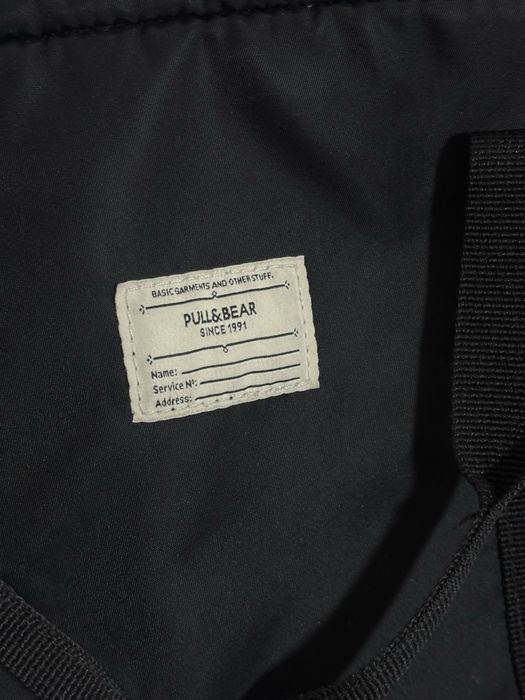 Рюкзак Pull&Bear – черный, оригинал