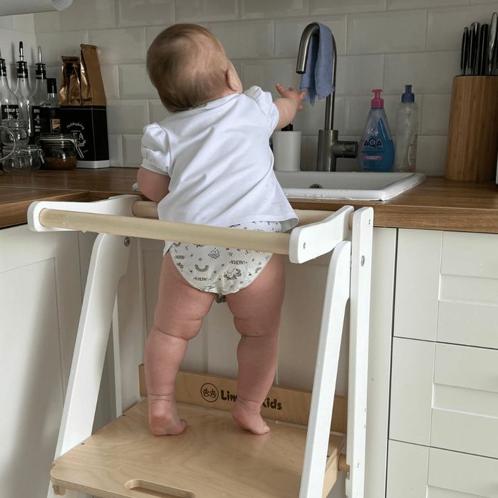 Башня помощница Монтессори сделанная полностью из Российской фанеры