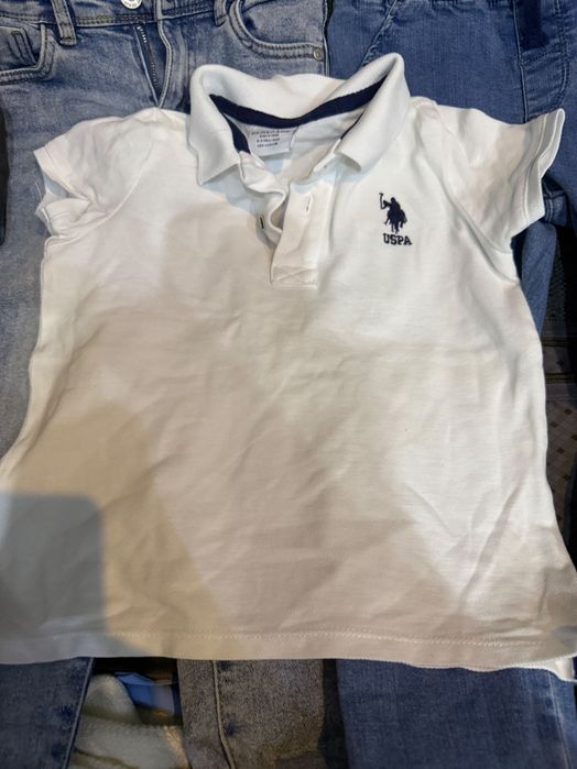 Джинсы мальчику и поло футболка